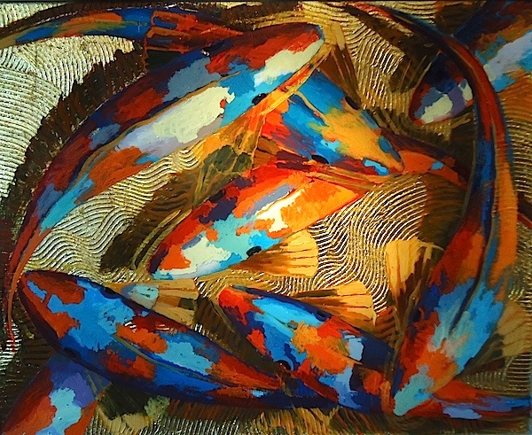 FRANK HYDER, Koi Swirl 2